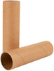 Brown Cardboard Tubes for Crafts, DIY Craft Paper Roll (1.6 x 5.9 in, 12 Pk)