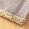 Jute Ribbon Roll, Burlap Upholstery Trim, 0.6 Inches x 23 Yards