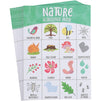 Card Scavenger Hunt for Kids, Nature Themed Outdoor Game (5x7 In, 50 Pack)
