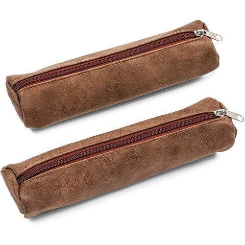 Ramie & Jute Large Pencil Pouch – ONYX and Green