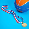 Juvale 2 Inch Gold Medals for Basketball Teams (12 Pack)