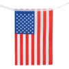 American Flag Banner Bunting, Patriotic 4th of July Decorations (25 Ft, 2 Pack)