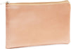 Rose Gold Pouch for Pens, Makeup, Accessories (2 Pack)