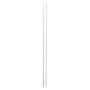 Acrylic Dowel Rods for DIY Crafts, Clear Plastic (0.5 x 12 in, 6 Pieces)