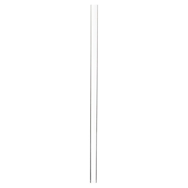 Acrylic Dowel Rods for DIY Crafts, Clear Plastic (0.5 x 12 in, 6 Pieces)