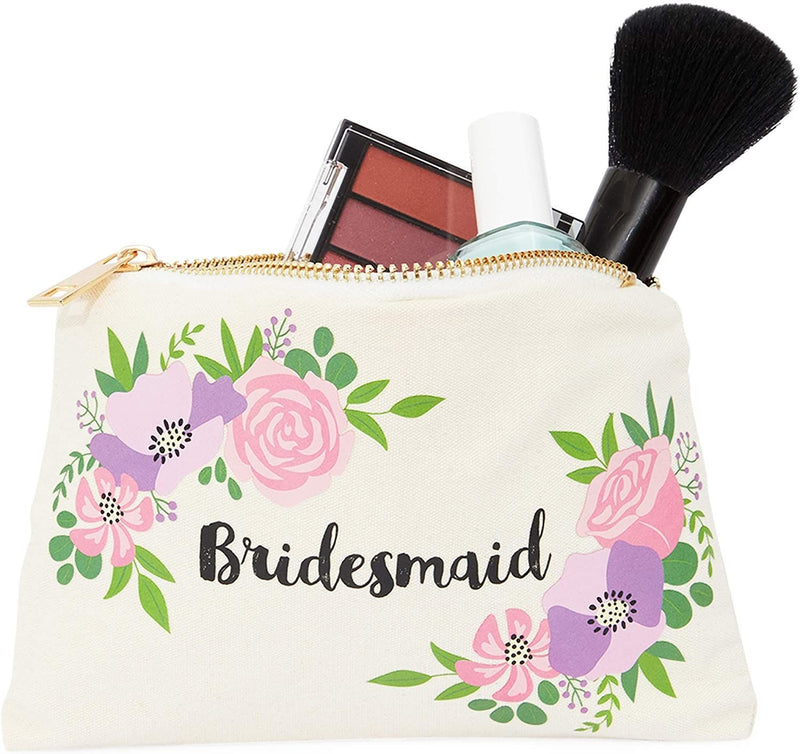 Floral Cosmetic Makeup Bag (3 Pack)