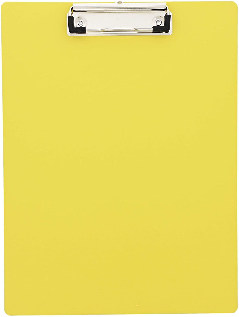 Juvale Neon Plastic Clipboards (9 x 12 in, 6 Pack)