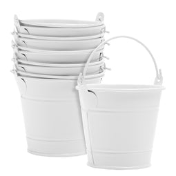 Galvanized Tin Buckets With Handles Set of 3 – U Mart