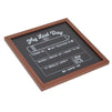 First and Last Day of School Chalkboard Sign, Teacher Classroom Supplies (2 Pieces)