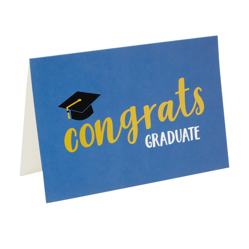 36 Pack Blank Graduation Thank You Cards with Envelopes, 6 Assorted Designs (4x6 In)