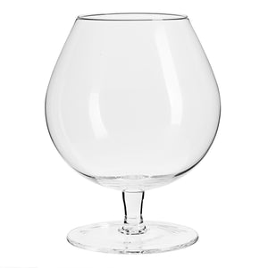 30oz Whiskey and Cognac Glasses Set of 4, Clear Brandy Sniffers for Cocktails, Spirits, Beer (4 x 6 In)