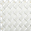 Chain Link Fence Slats for Privacy Covering, Fence Tape Roll with Brass Fasteners for Home, School, Business, Stadiums, Construction Sites, Storage Facilities, and Warehouses (1.8 in x 246 ft, White)