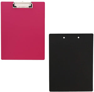 Juvale Neon Plastic Clipboards (9 x 12 in, 6 Pack)