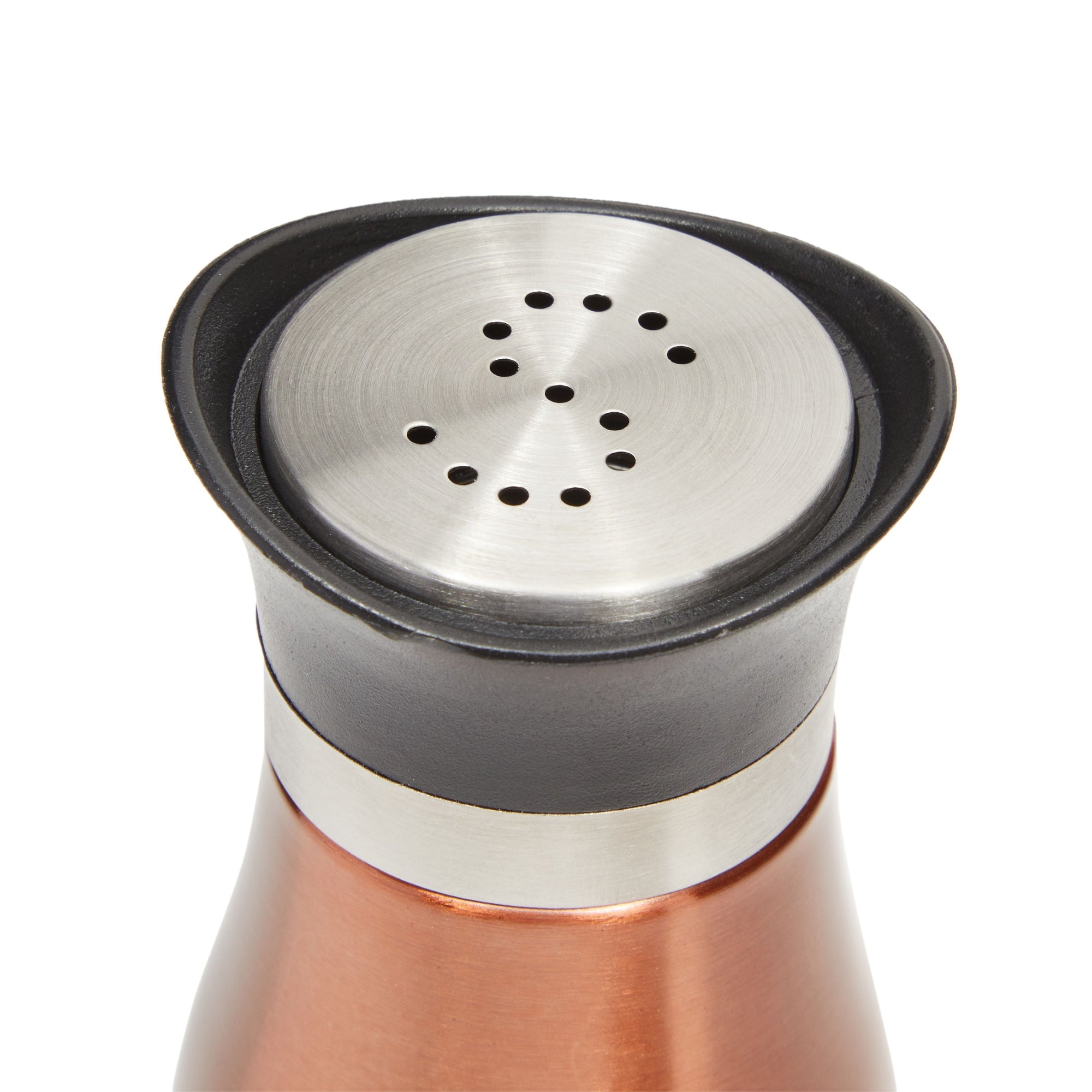 Juvale Stainless Steel Copper Salt And Pepper Shakers Set With