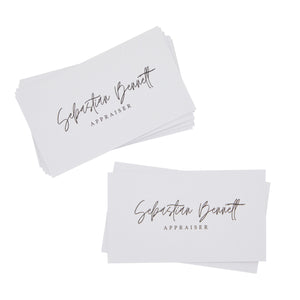 Printable Business Cards for Self Adhesive Sleeves (3.75x2.36 In, 50 Sheets/500 Pieces)