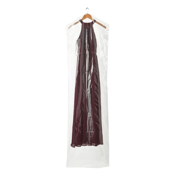 Dry Cleaner Bags for Long Garments, Gowns, Dresses (21.3 x 72 In, 50 Pack)