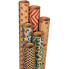 Kraft Gift Wrapping Paper for All Occasions (30 x 120 Inches, 6 Rolls)