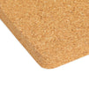 Cork Hot Pads for Kitchen, Square Trivet Tiles for Dining (7x7x0.5 In, 6 Pack)