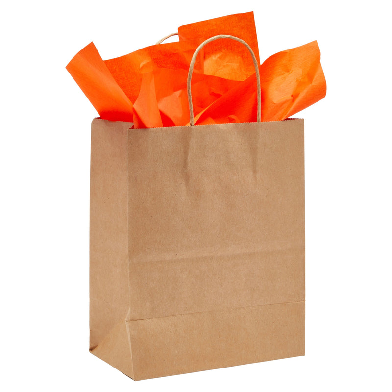 160 Sheets Orange Tissue Paper for Gift Wrapping Bags, Bulk Set for Birthday Party, Holidays, Art Crafts, 15 x 20 Inches