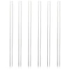 Acrylic Dowel Rods for DIY Crafts, Clear Plastic (0.5 x 12 in, 6 Pieces)