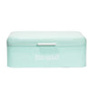 Bread Bin, Food Storage Box for Countertop, Mint Green Kitchen Accessories (Large)