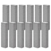 12-Pack Pumice Stones for Cleaning - Toilet Bowl Cleaner and Scouring Sticks for Pool and Kitchen (Gray)