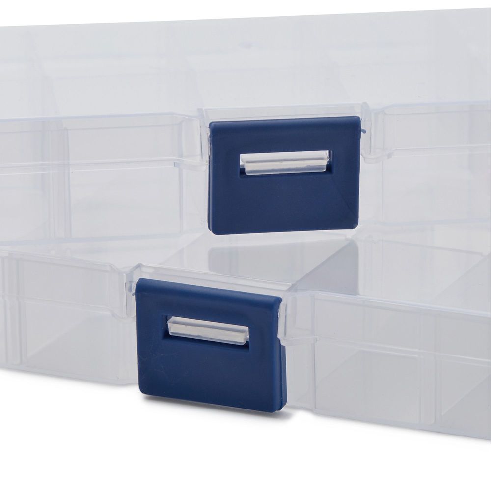 Juvale 3 Tier Stackable Storage Containers With Adjustable