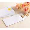 Money Envelopes for Cash, Coins, Budgeting, Gifts (White, 3.5 x 6.5 In, 100 Pack)