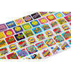 Motivational Teacher Sticker Roll Set for Kids (6 Rolls, 900 Pieces)