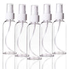 20 Pack Fine Mist Clear Spray Bottles 2.7oz with Pump Spray Cap, Reusable and Refillable Small Empty Plastic Bottles for Travel, Essential Oils, Perfumes