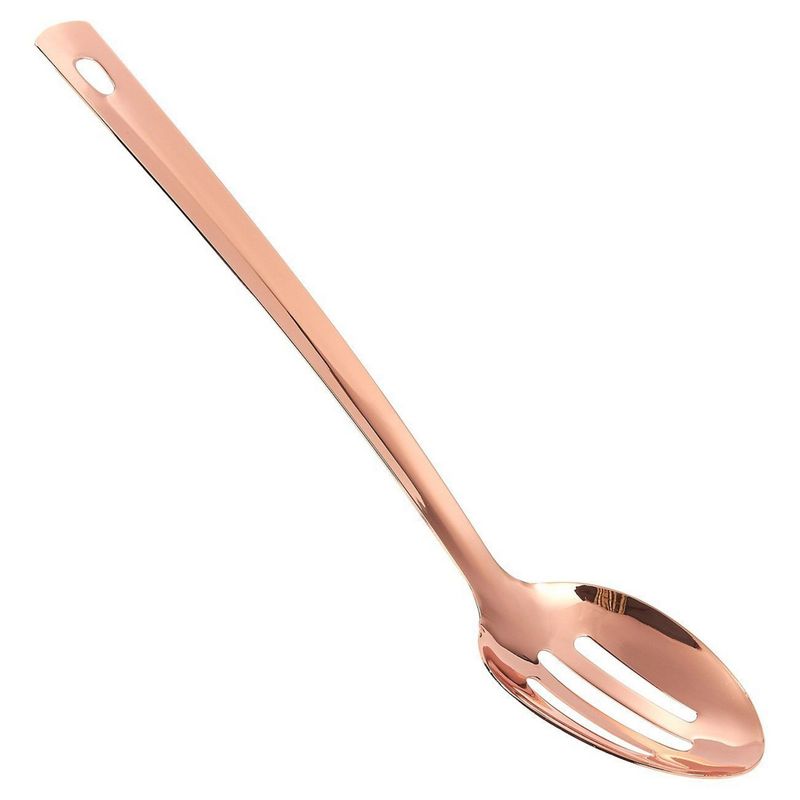 Just Houseware Copper Kitchen Utensils Set, 13 Pieces Stainless Steel  Cooking Utensils Set With Titanium Rose Gold Plating, Non-Stick Kitchen  Tools