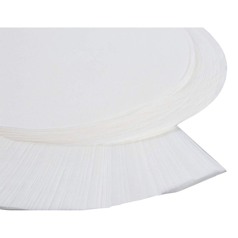 Round Parchment Paper 20 Inches Dutch Oven Liners Disposable White Baking  Paper for Cake Pan, Air Fryer, Steamer, BBQ Party, Cakes, Pizza, Meats and