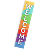 Welcome Banner Signs for Classrooms, School Supplies (8 x 39 In, 4 Piece Set)