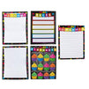 Classroom Poster Set, Includes Welcome, Class Rules, Schedule, and Birthdays Chart (5 Pack)