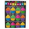 Classroom Poster Set, Includes Welcome, Class Rules, Schedule, and Birthdays Chart (5 Pack)