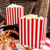 Large Popcorn Party Favor Boxes (50 Pack)