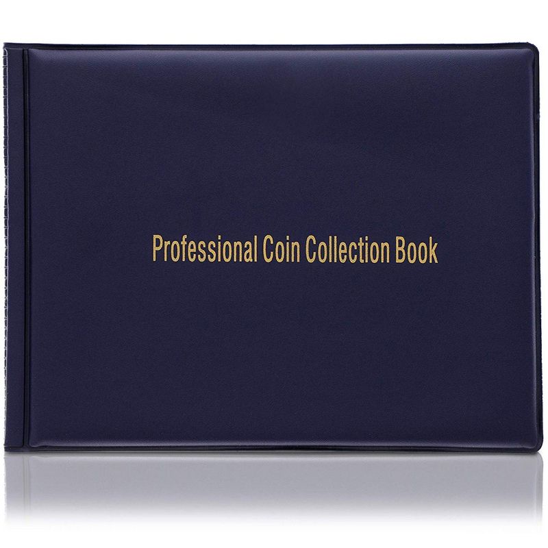 Coin Collection Holder Album Book for Collectors, Holds 240 Coins Collecting Supplies