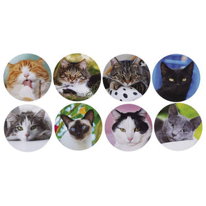 Cat Stickers, Sticker Roll (1.5 in, 1000 Pieces)