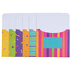 Library Pockets for Classroom, Book Sleeves for Bulletin Boards (7.5x9 In, 12 Pack)