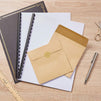 Square Envelopes, Brown Kraft Envelopes (5.5 x 5.5 Inches, 100-Pack)