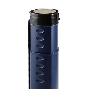Juvale Poster Tube With Strap, Blue Expandable Storage Tube