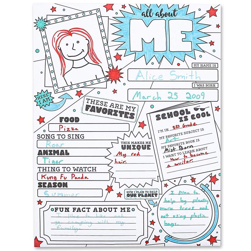 All About Me Poster