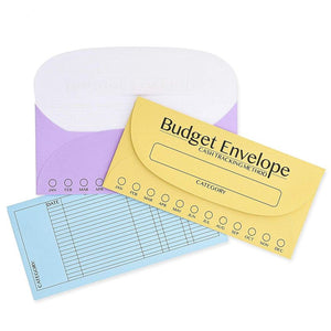 Juvale 96-Pack Budget Envelopes for Cash, Money Savings, Budgeting, 12 Colors, 8 of Each, 6.5 x 3 inches