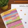 Juvale Calendar Reminder Appointment Stickers, 5 Sheets (1050 Count)