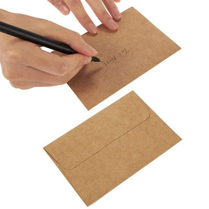 Juvale A1 Kraft Envelopes 3x5 Inches 100 Pack