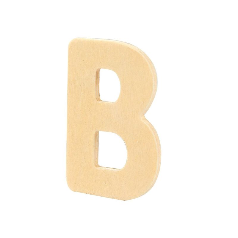 Juvale Wooden Letters & Numbers in Wood Crafting 