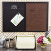 Juvale Chalkboard Corkboard Bulletin Board Combo (24 x 16 Inches)