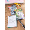 Juvale Cute Cat Mini Notebook, Spiral Notepad, Kitten Party Supplies (55 Sheets, 24 Pack)