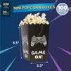 Mini Video Game Popcorn Party Favor Boxes (100 Pack)