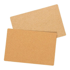 Juvale Blank Scratch Paper Flash Cards (3.3 x 5.2 in, 100 Pack)